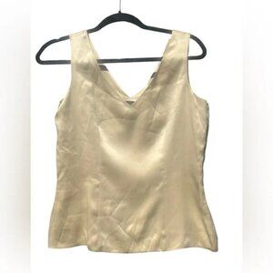 100% Silk Vintage Laura Ashley Sleeveless Tank Top